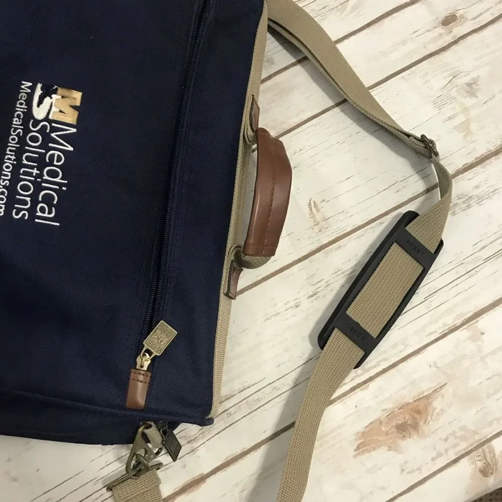 Leeds Laptop Work Bag Blue Travel Commute 33‎